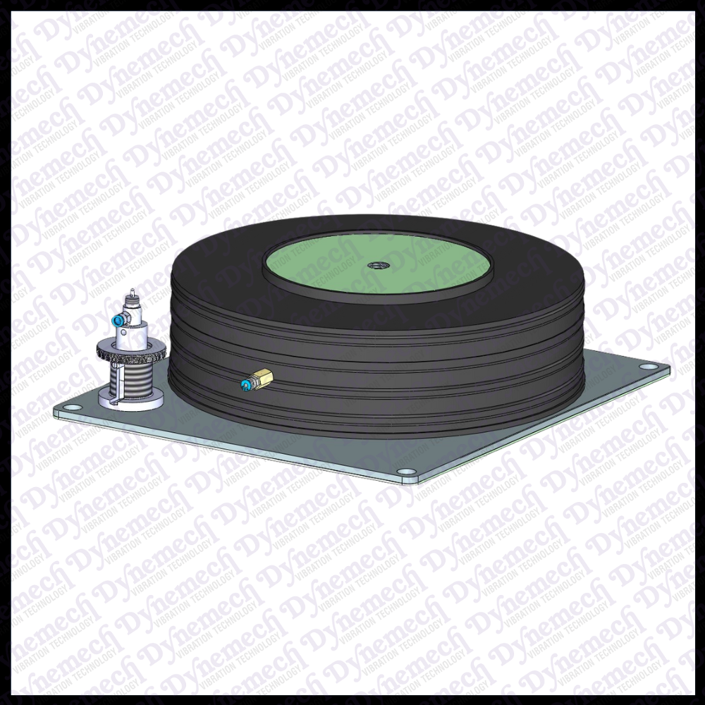 Dynemech Pneumatic Isolators Self-Leveling Mounts DLPM5