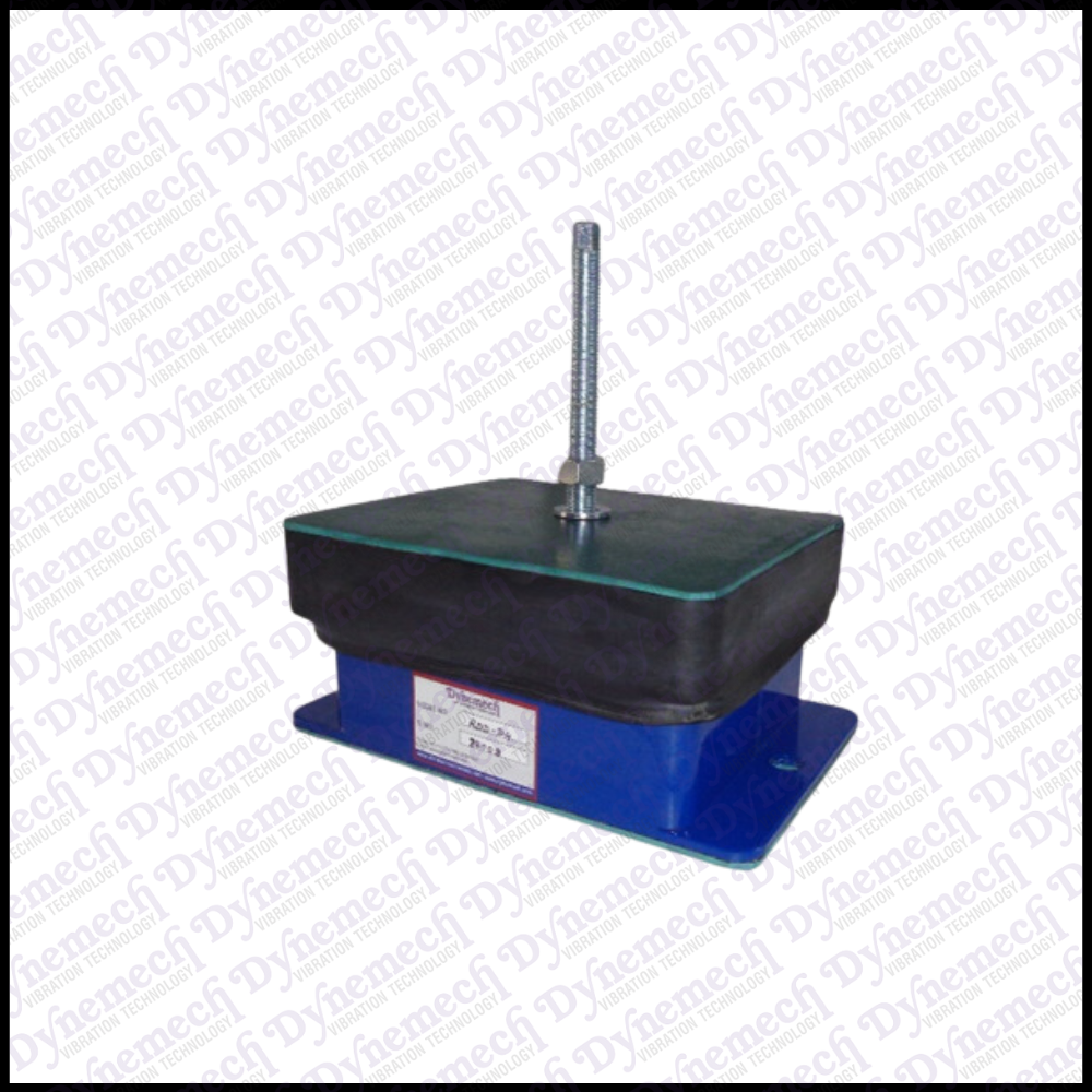 Dynemech Adjustable restraint spring vibration isolators Series RDD