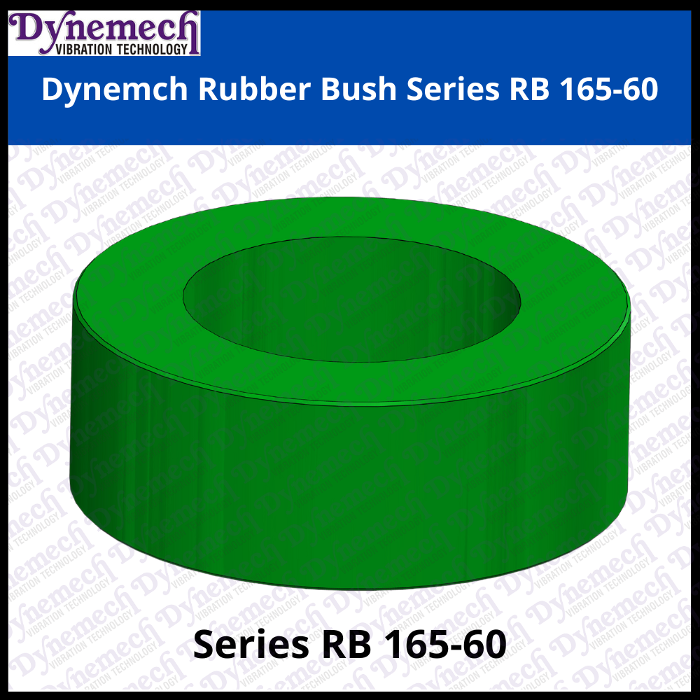 Dynemech High-Load Industrial Rubber Bush RB 165-60