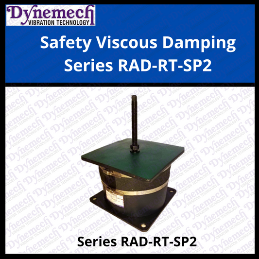 Dynemech Shock-absorbing spring elements with viscous damping Series RAD-RT-SP2