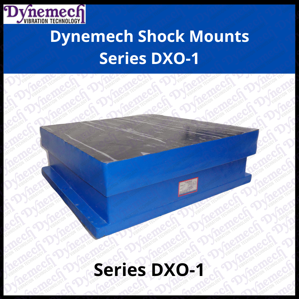Dynemech Elastomeric shock absorption vibration control pads DXO-1