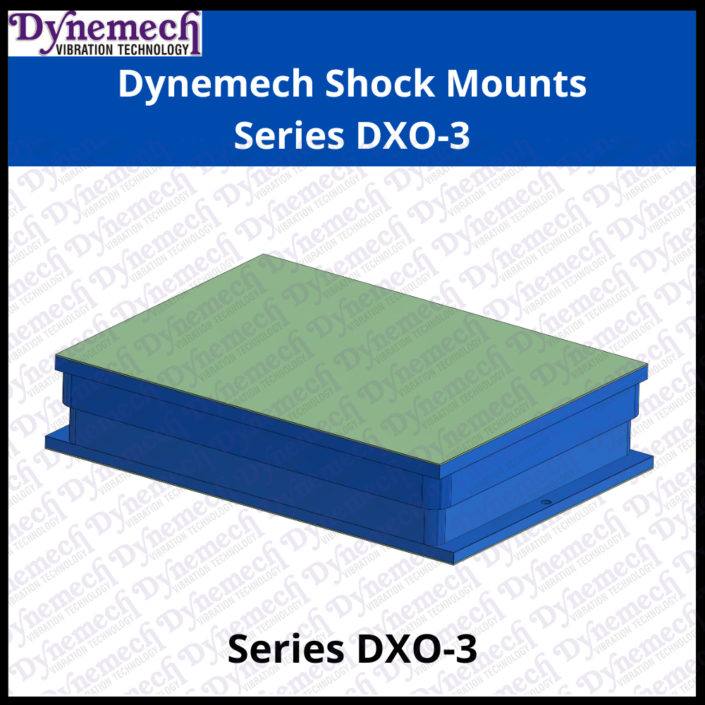 Dynemech Vibration isolation for heavy machinery DXO-3