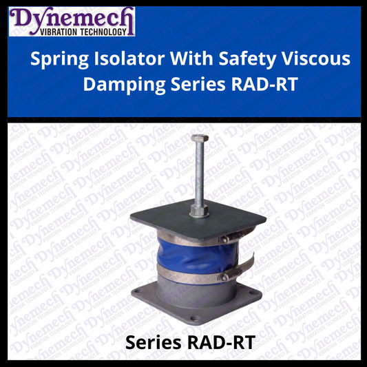 Dynemech Fluid-damped  spring mounts Series RAD-RT