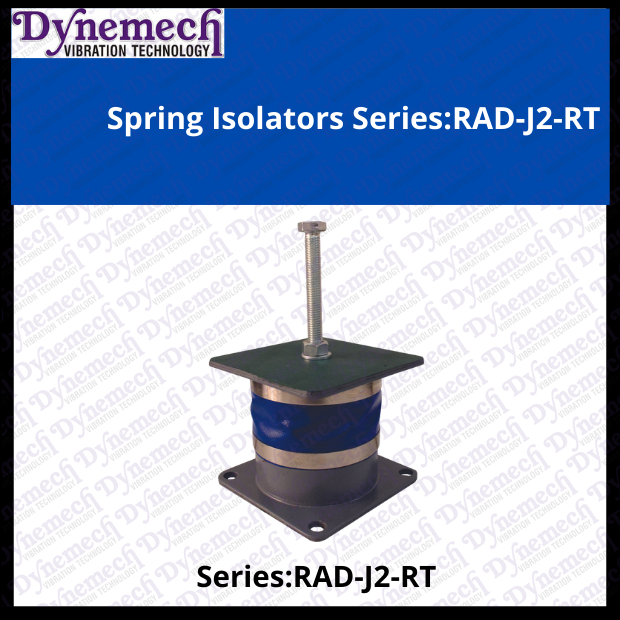 Enclosed Round Spring Elements With Viscous Damping, SERIES:  RAD-J2-RT