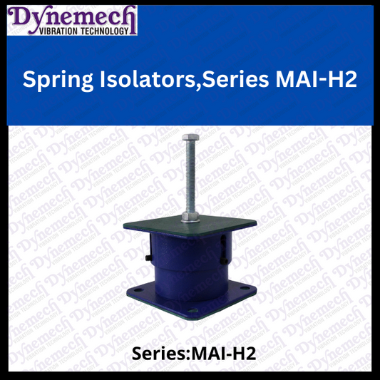 Enclosed Spring Isolators for Industrial Machinery, Series: MAI-H2