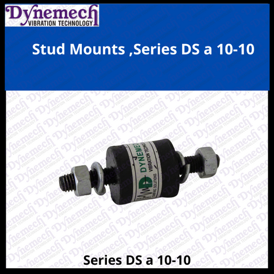 Rubber Shock Absorber Stud Mounts, Series DS a 10-10