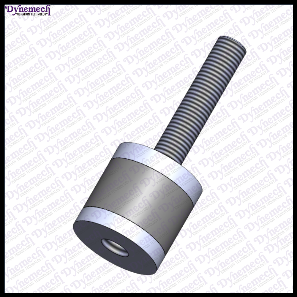 Rubber Shock Absorber Stud Mounts, Series DS a 10-10