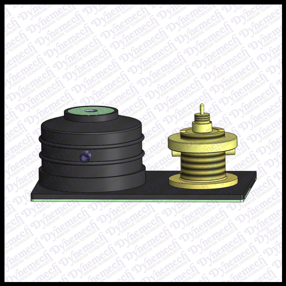 Dynemech Vibration-Resistant Shock Absorption  Heavy-Duty Pneumatic Mounts, Series DLPM1