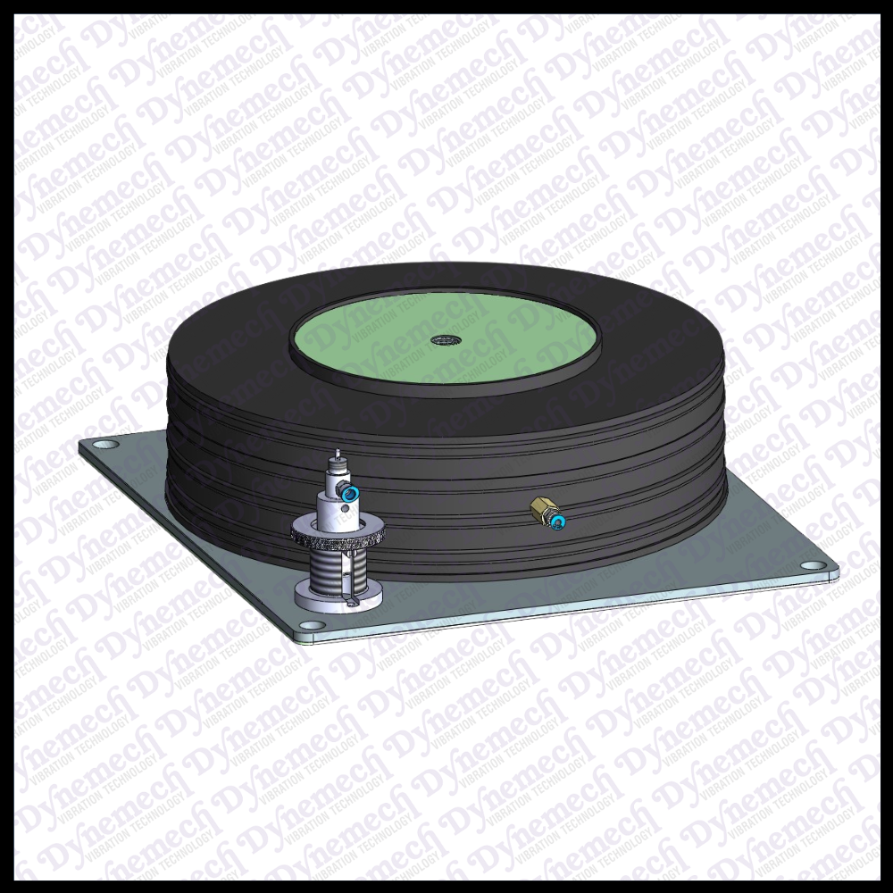 Dynemech  Pneumatic Isolators  Self-Leveling Mounts DLPM5