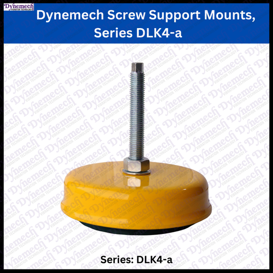 Dynemech Screw Support Mounts, Anti-vibration mounting, Series DLK-4