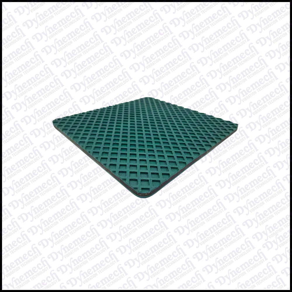 Dynemech Green Anti Vibration Machinery Pads, Series Da2