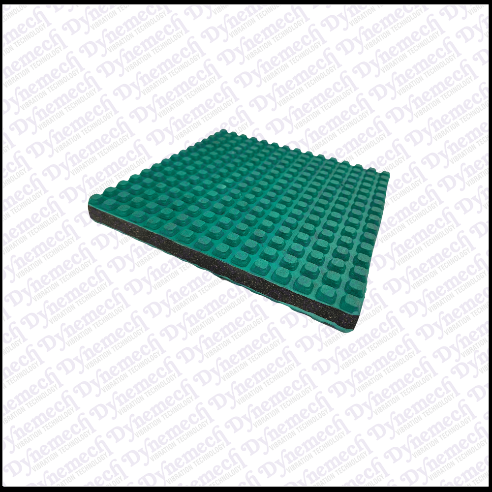 Dynemech Rubber Anti Vibration Pad, Series Dp3