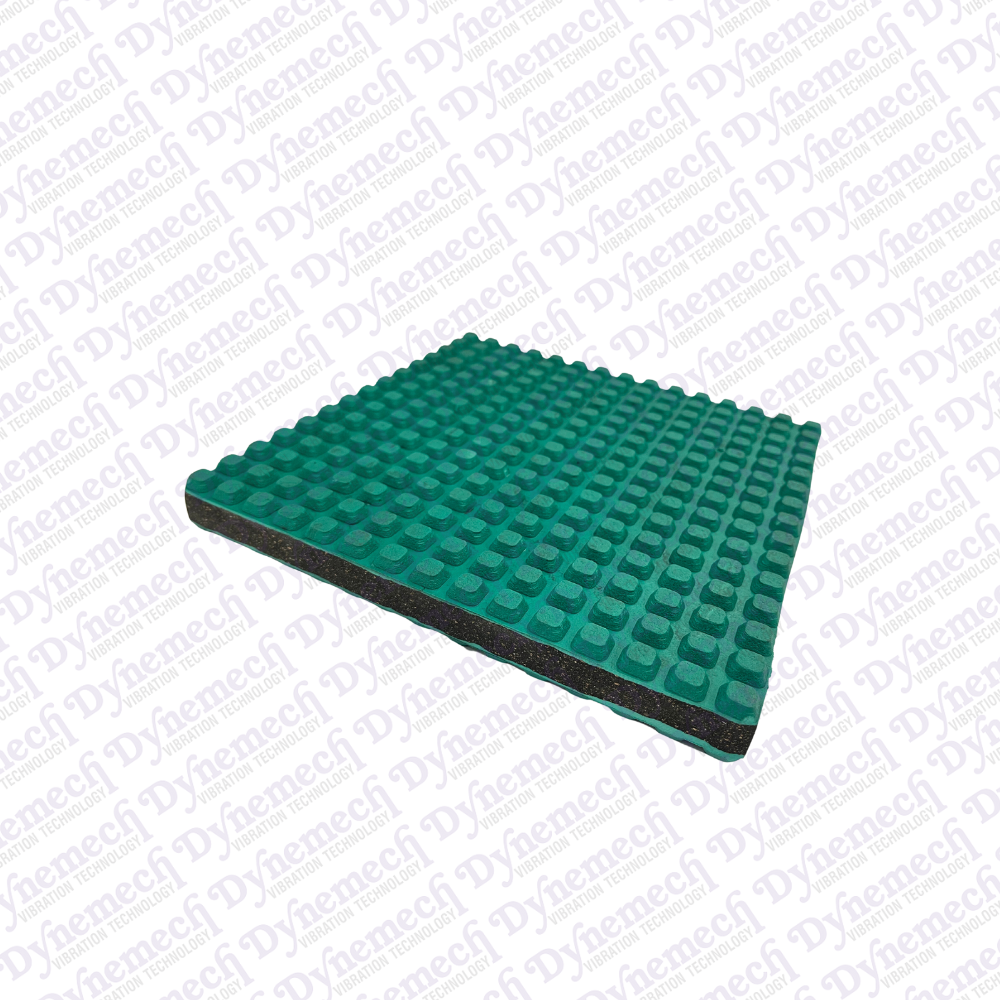 Dynemech Rubber Vibration Isolation Pads, Series Dp2