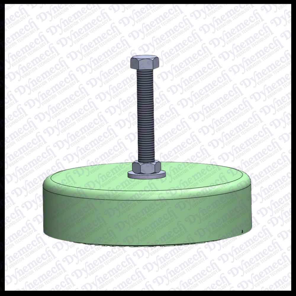 Circular Levelling Mount for Industrial Use, Series DLC9-u