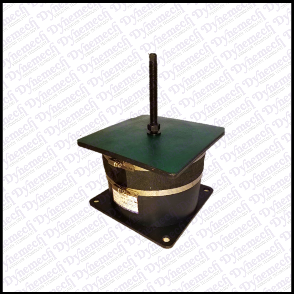 Dynemech Shock-absorbing spring elements with viscous damping Series RAD-RT-SP2