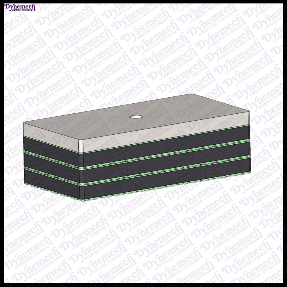 Dynemech Sandwich Mounts Series Du-3L-MS