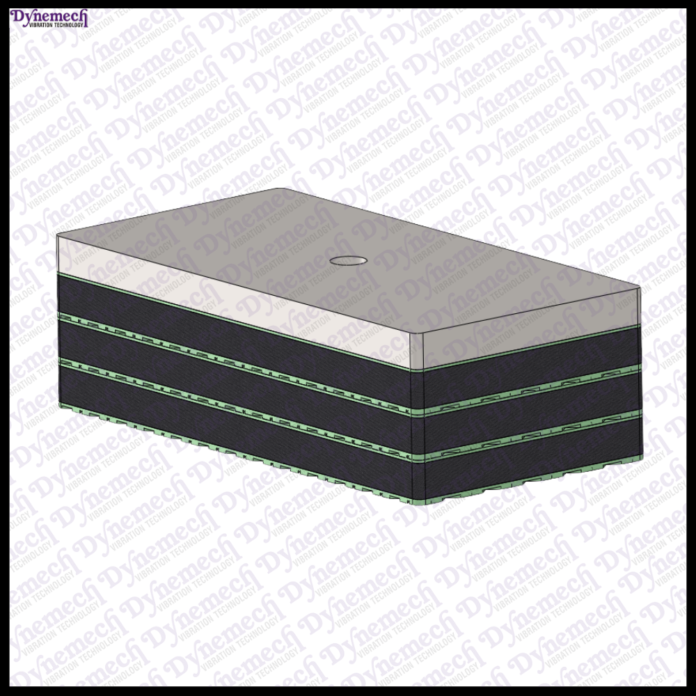 Dynemech Sandwich Mounts Series Du-3L-MS