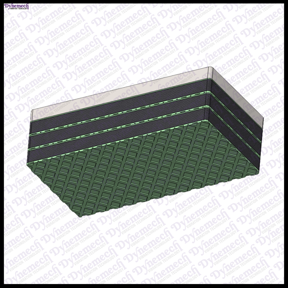 Dynemech Sandwich Mounts Series Du-3L-MS