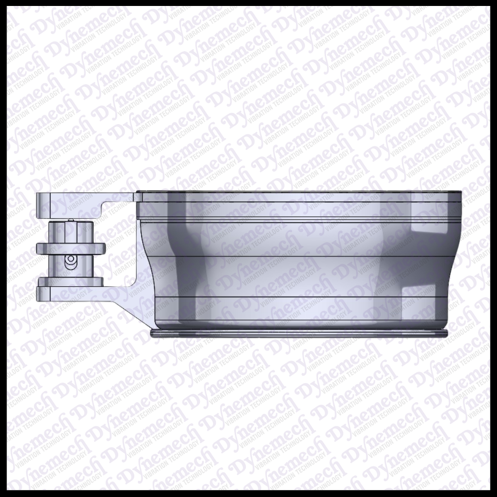 Dynemech Pneumatic Shock Absorption Mounts with Level Monitoring Series DMAS-BH4