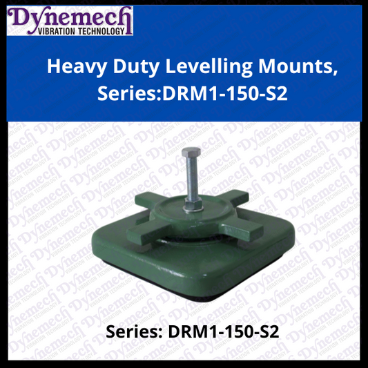 Heavy Duty Machine Weight Bearing Machine Level Pads Anti Vibration Mount, Series DRM1-150-S2