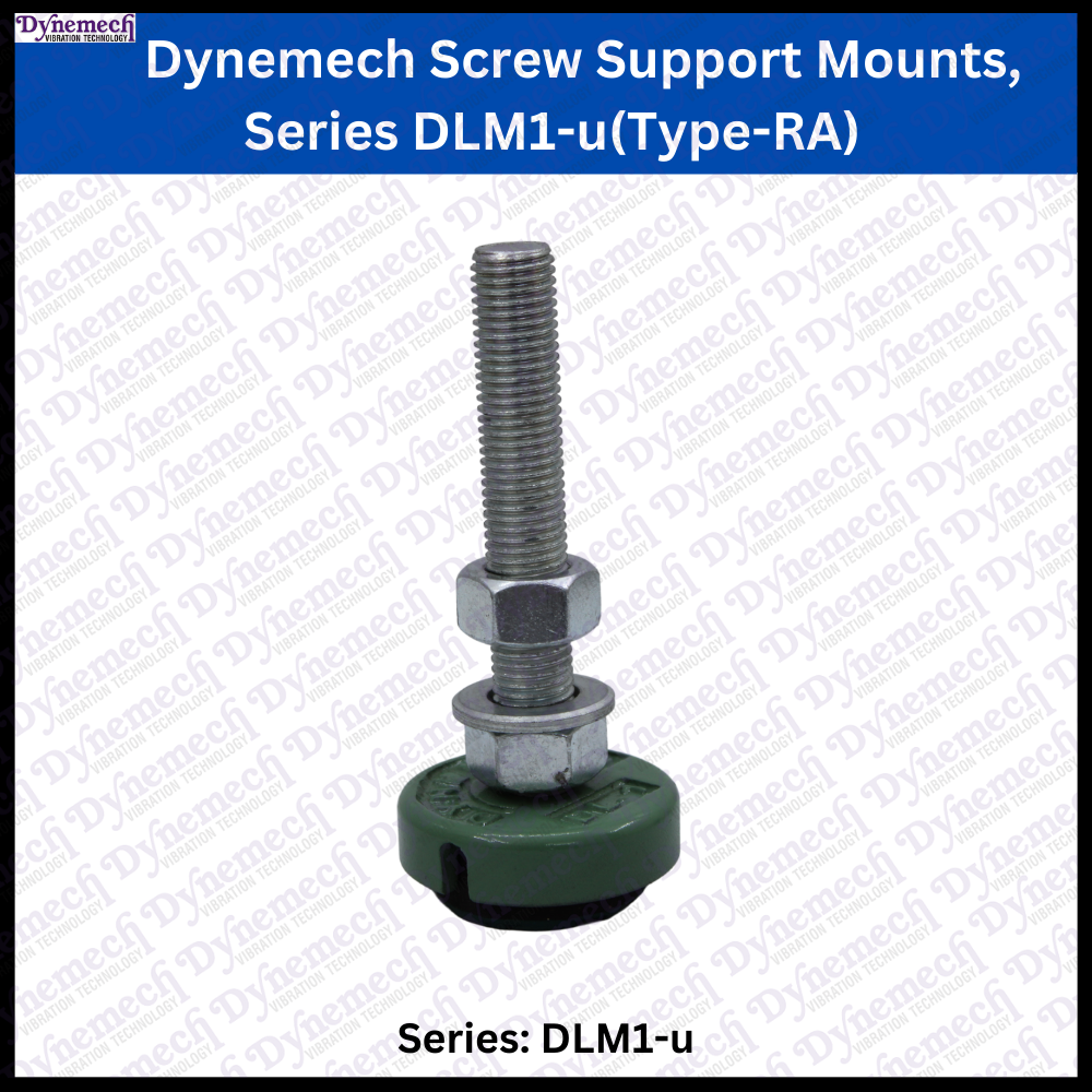Dynemech Industrial Machine Levelling Mounts, Series DLM1-u(Type-RA)