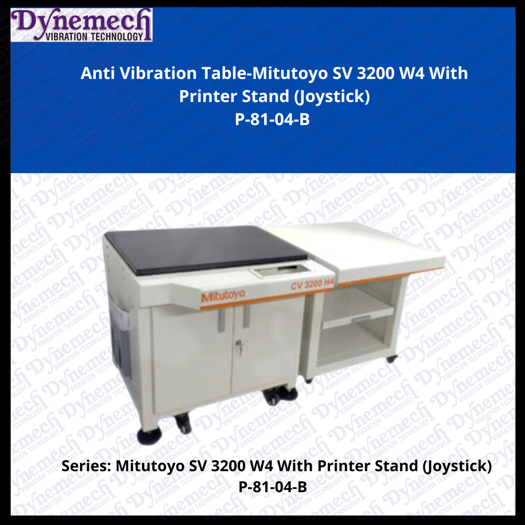 Dynemech Quality Control Lab Table - Vibration Isolated Table for surftest , P-81-04-B