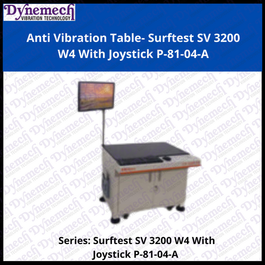 Dynemech Quality Control Lab Table - Vibration Isolated Table for SV3200 W4, P-81-04-A