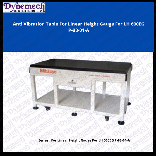 Dynemech Granite Countertop Platform and Vibration System, Linear Ht LH600EG, P-88-01-A