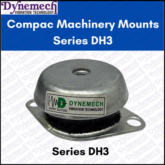 Dynemech  Mild Steel   Anti Vibration Rubber Mounting, For Industrial Series DH-3