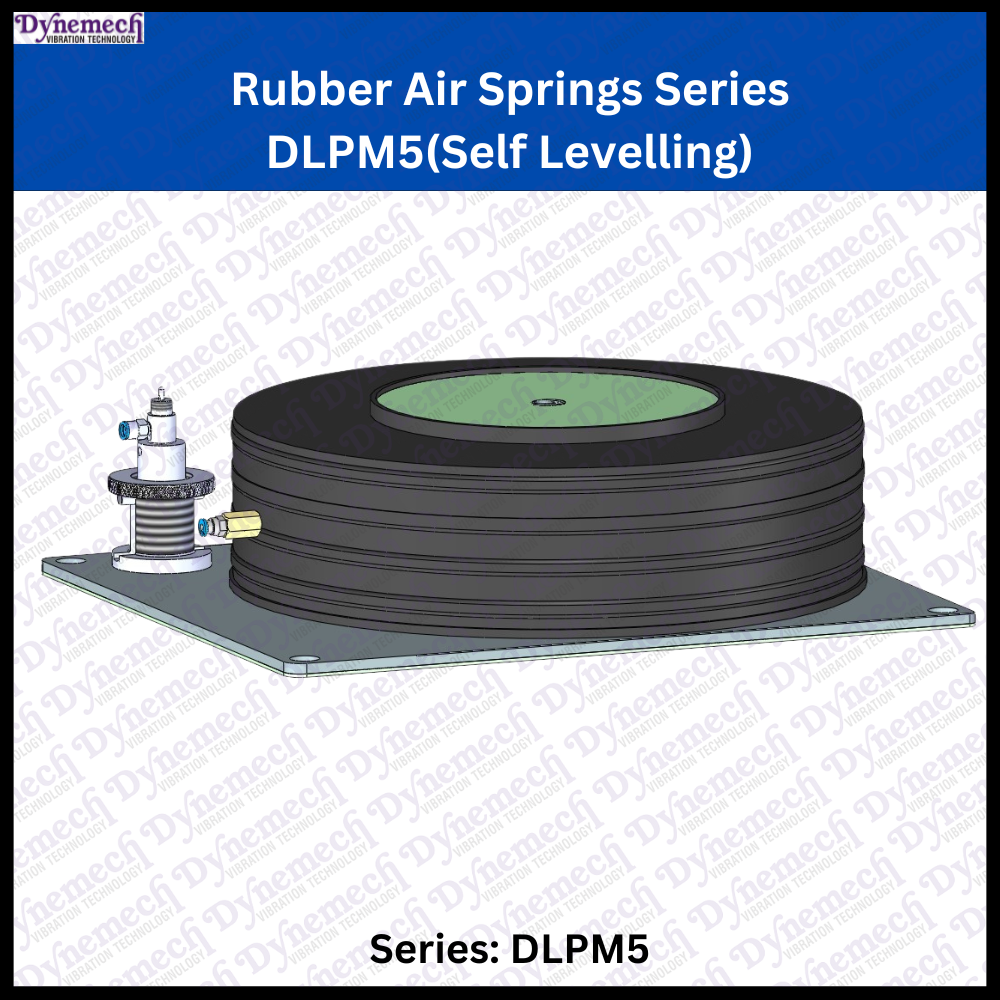 Dynemech  Pneumatic Isolators  Self-Leveling Mounts DLPM5