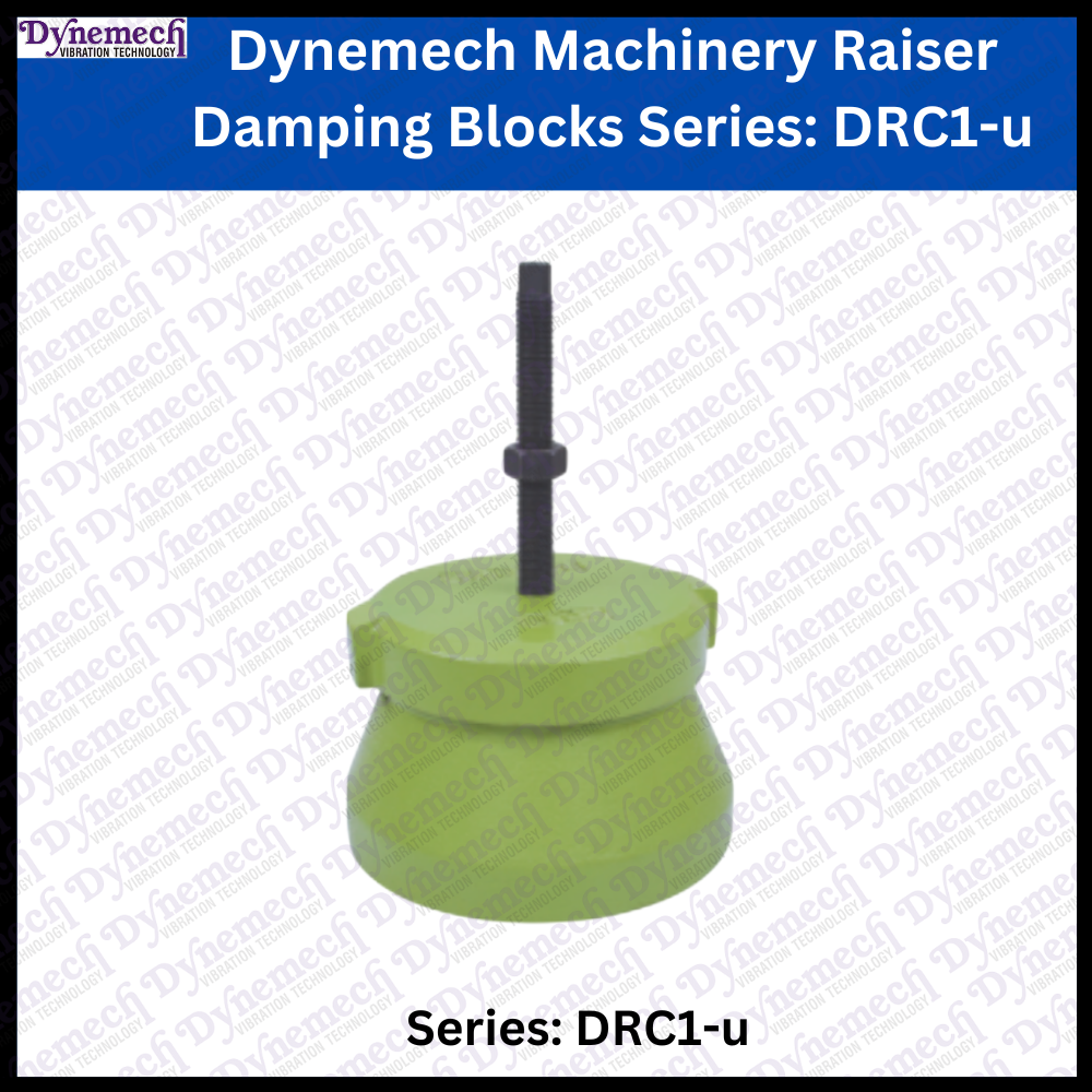 Dynemech Machinery Raiser Damping Blocks Series DRC1-u