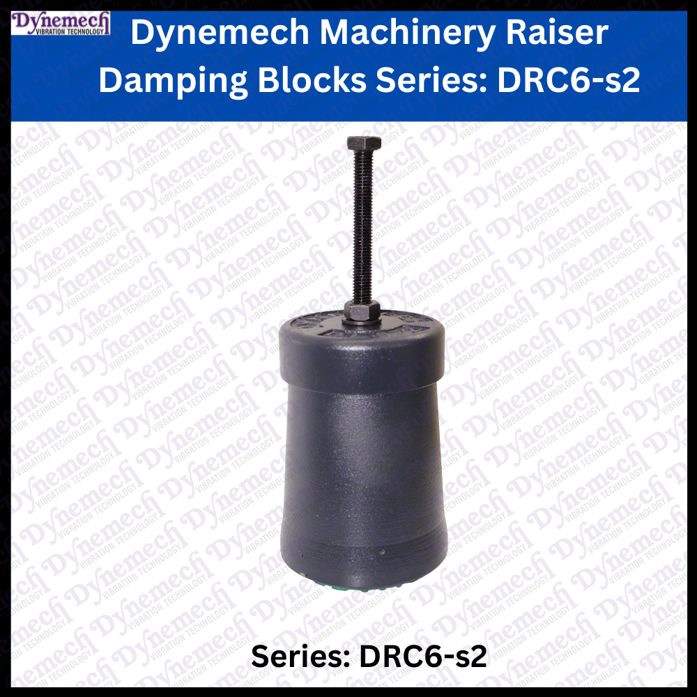 Dynemech Machinery Raiser Damping Blocks Series DRC6-s2