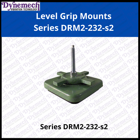 Dynemech Shockproof Leveling Mount For Machinery Equipment Machine Tool Series DRM1-232-S2
