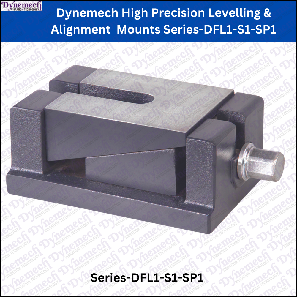Dynemech Machine Leveling Wedge Jacks and Shock Mounts, Series: DFL1-S1-SP1