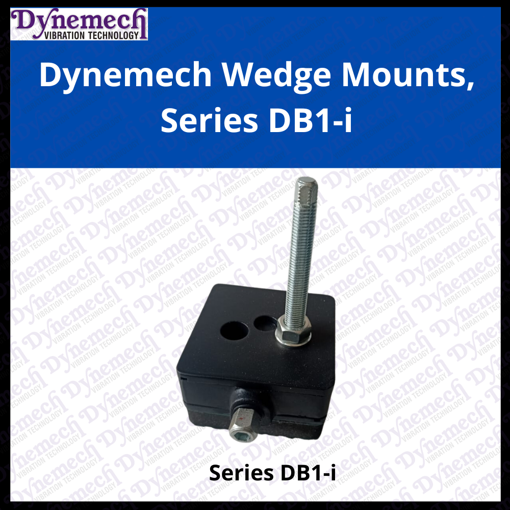 Dynemech Tall wedge vibration isolators Series DB1i