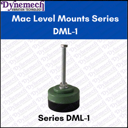 Dynemech Guillotine Shear Mounts Rubber Processing Machinery Mounts Series DML-1