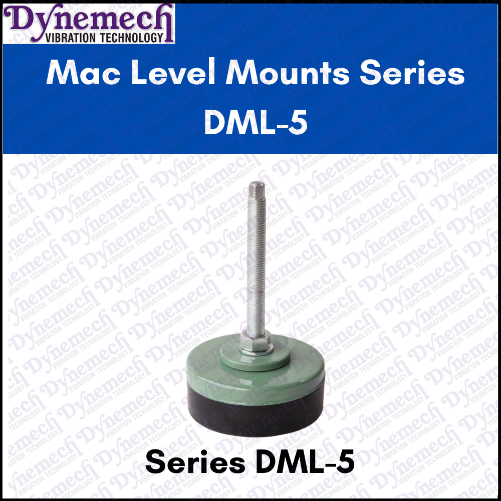 Dynemech Adjustable Machine Mount with Screw Levelling  , Series DML-5
