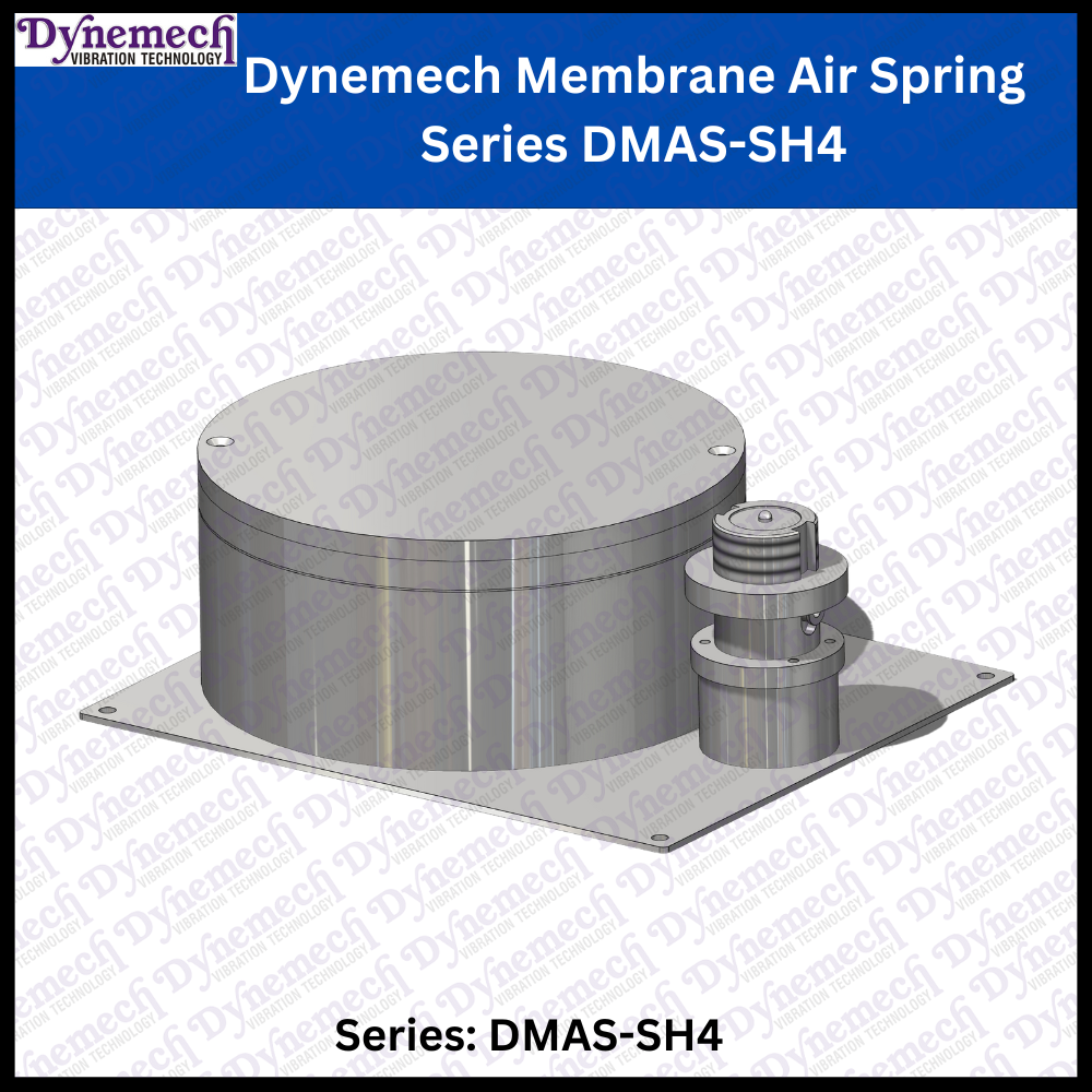 Dynemech Low Frequency Pneumatic Levelling Mounts DMAS-SH4