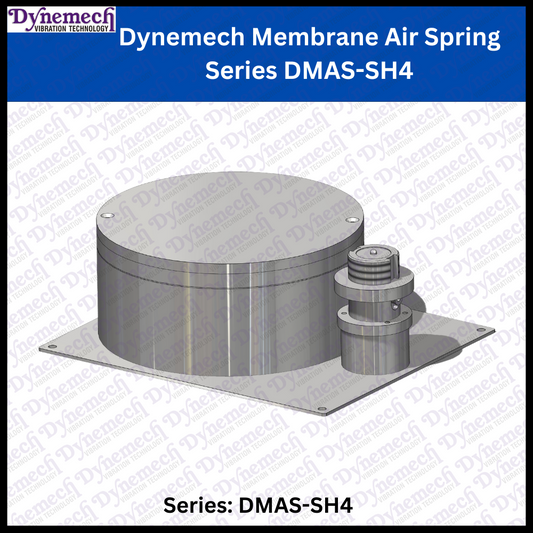 Dynemech Low Frequency Pneumatic Levelling Mounts DMAS-SH4