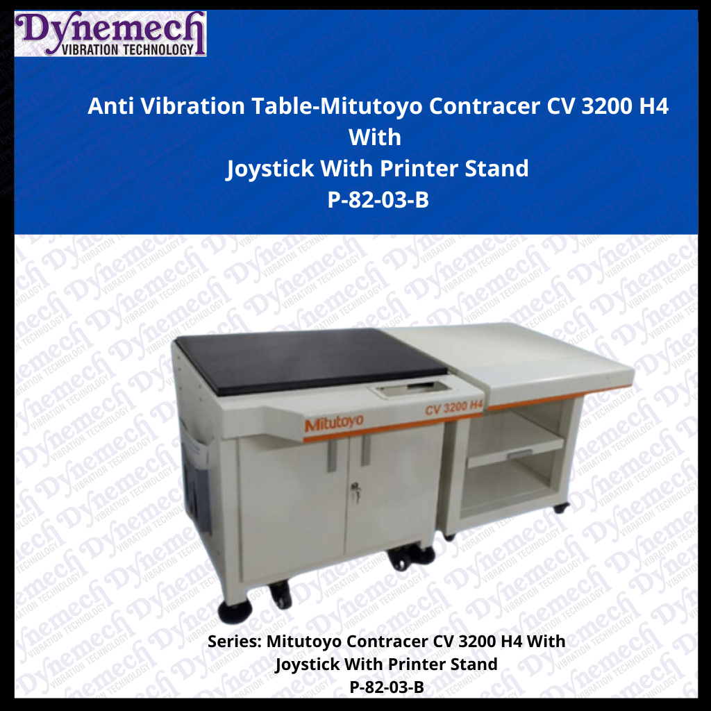 Dynemech Mild Steel Anti Vibrating Table, for Quality Control Laboratory for Contracer CV3200 W4, P-82-03-B