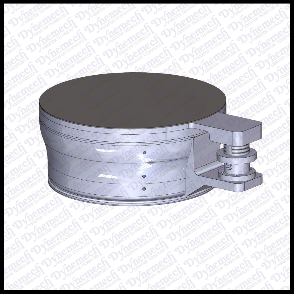 Dynemech Pneumatic Shock Absorption Mounts with Level Monitoring Series DMAS-BH4