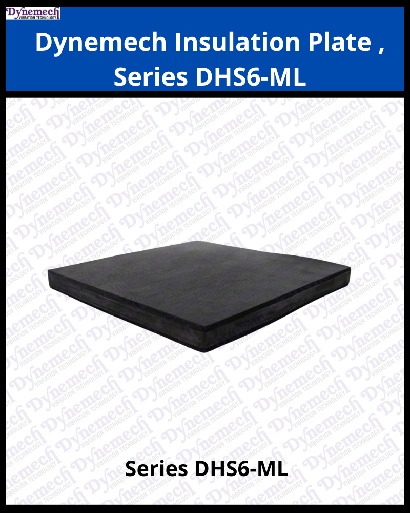 Dynemech Shock & Vibration Isolation Pads , Series DHS6-ML